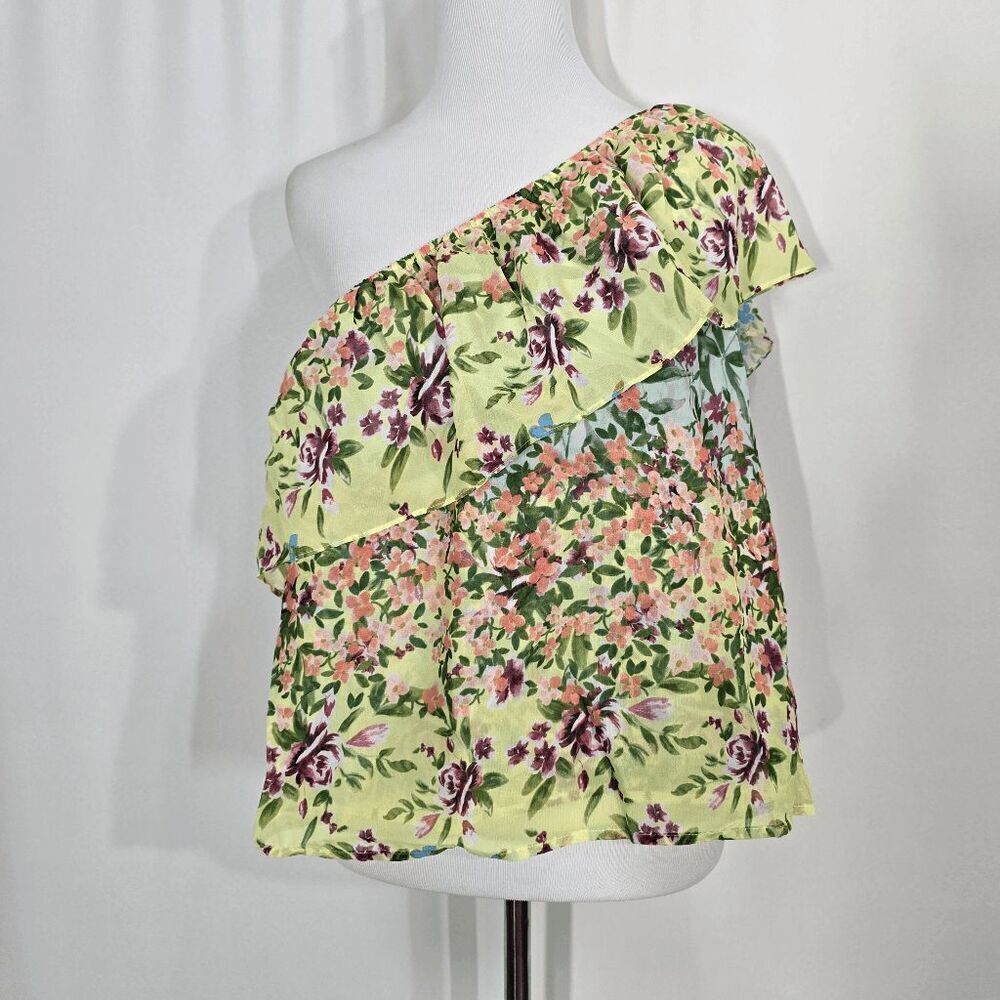 Yumi Kim Yellow Fleur Melody Baja Top Medium